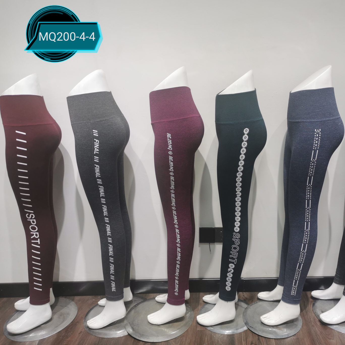 女士无缝印花打底裤MQ200--4-4