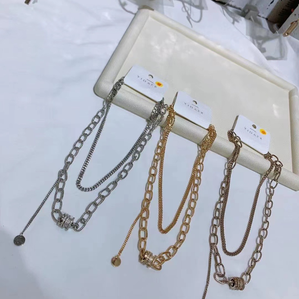 车轮锁骨链