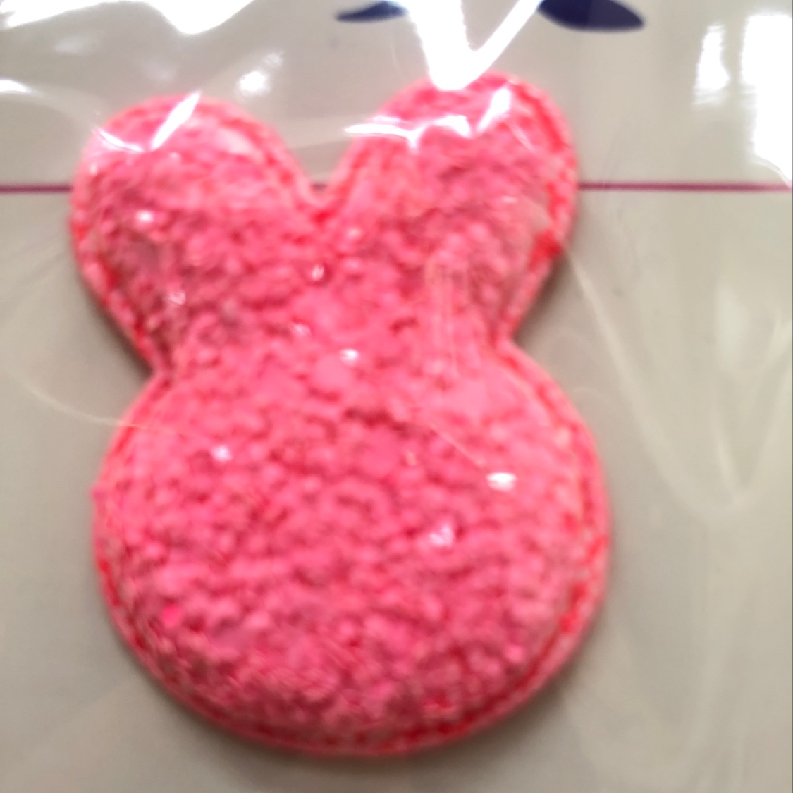 Fluorescent coarse powder little rabbit detail image 1