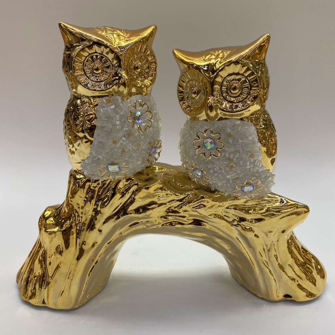 Golden Castle vase Golden Elephant Crafts Owl crafts Couple Swan wedding gift European Style home ceramic craft decoration living room decoration