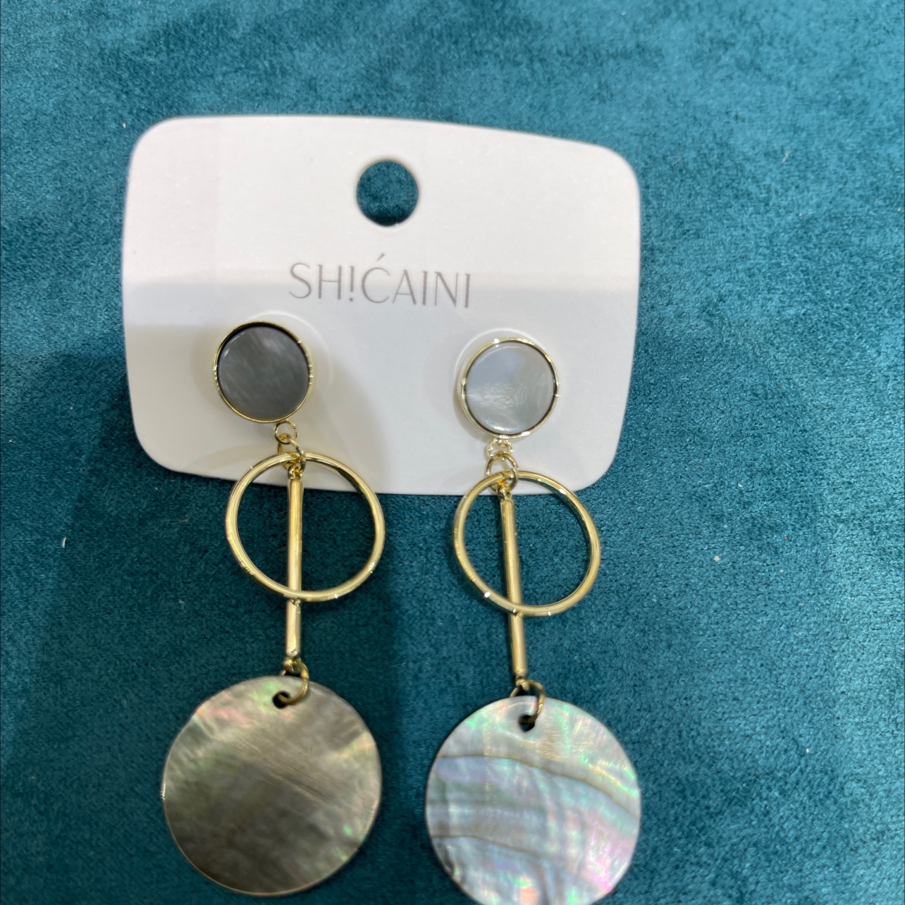 Grey bay high sense earrings thumbnail