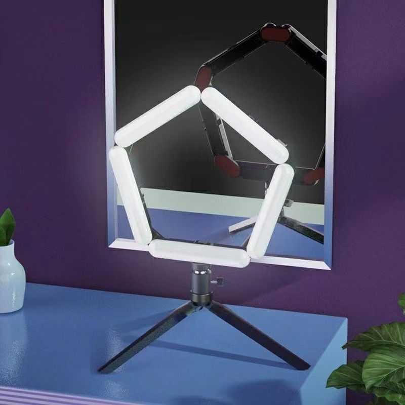 直播灯 补光灯 LED灯 五节补光灯  抖音快手直播美颜灯 摄影灯