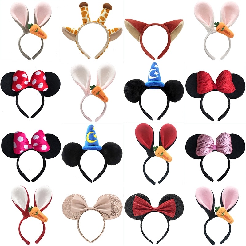 网红少女心Ins同款儿童猫耳朵独角兽生日发箍发卡公主头箍头饰15