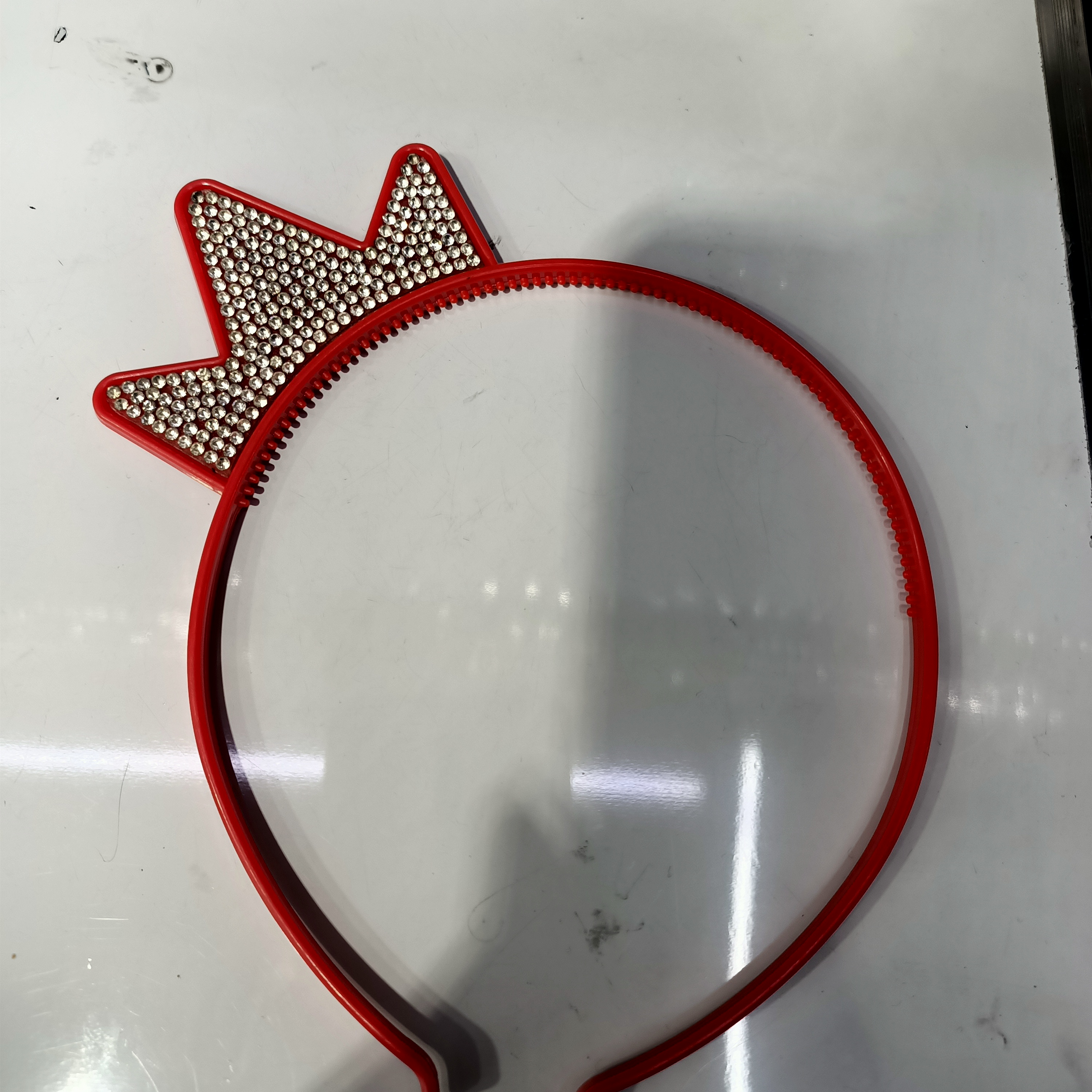 Crown too red