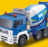 E518-001 MAN TGS Remote Control Concrete Mixer Truck (1:20)