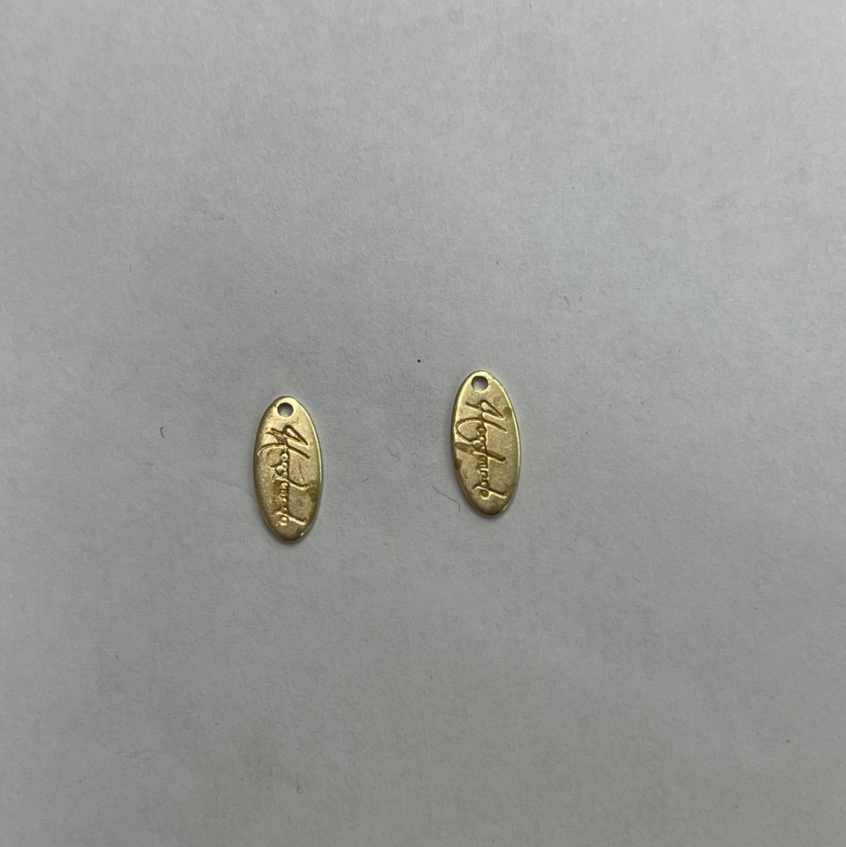 Aotong accessories XH03997 Oval hole 5.5*11.5*0.8mm tag thumbnail