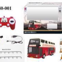 E640-001 Remote Control Double-decker Sightseeing Bus (1:18)