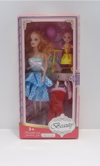 11.5-inch solid Barbie boxed doll HF001A1 detail image 2