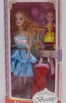 11.5-inch solid Barbie boxed doll HF001A1 detail image 3