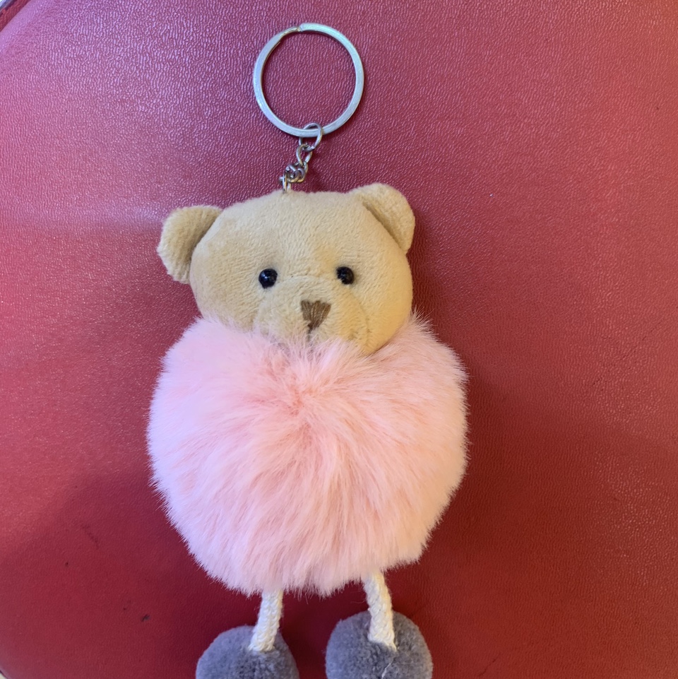 宇越裘皮吊脚熊潮流小熊挂件公仔小礼品23