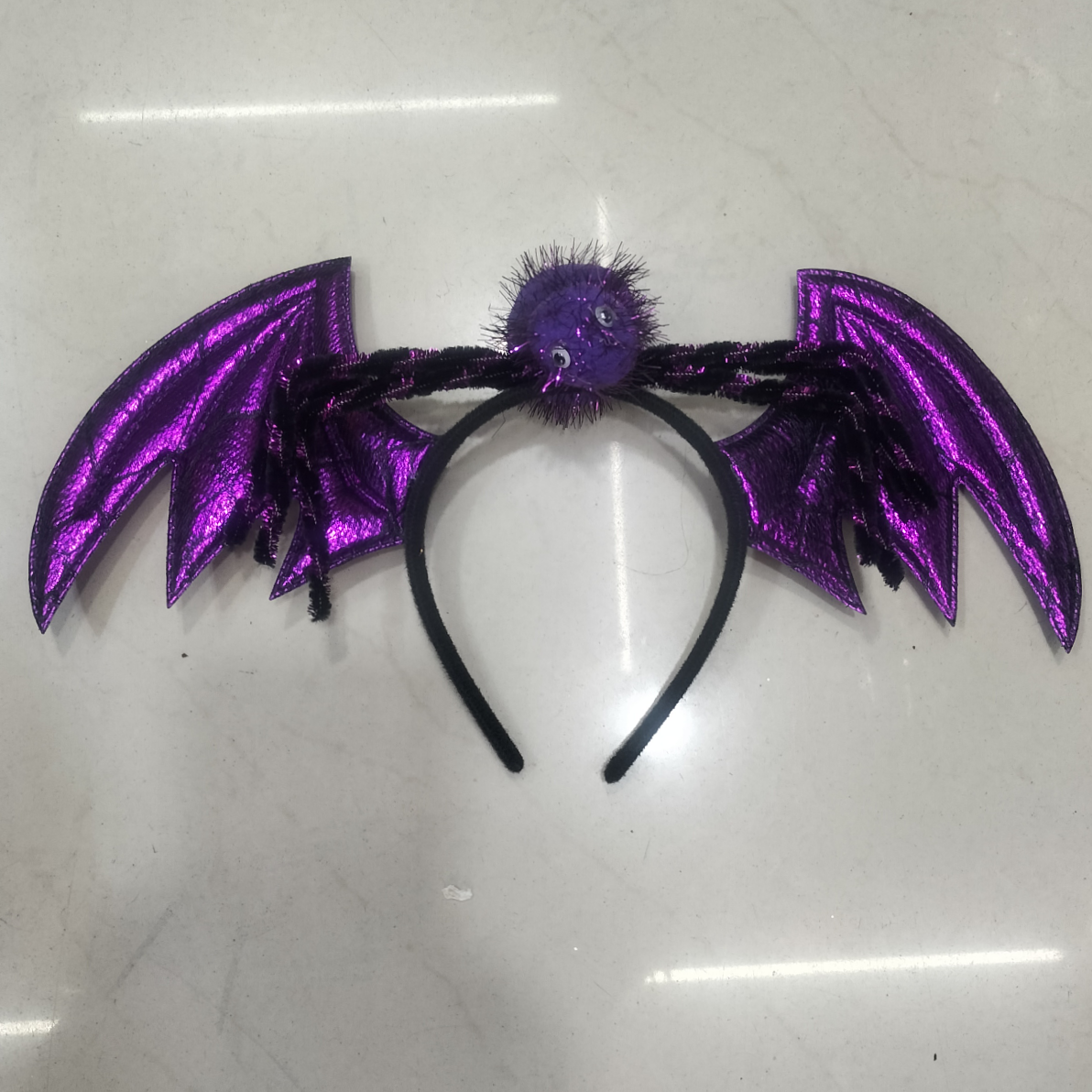 Wholesale of spider wing head buckles and headbands for Halloween party decorations