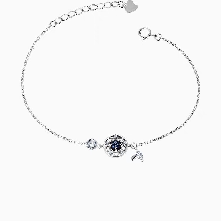 Sky Blue Diamond bracelet