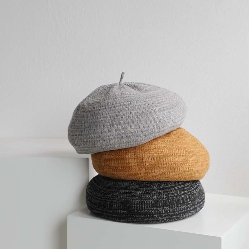 七月林 夏季贝雷帽女薄款透气日本蓓蕾帽网红款帽子细节图