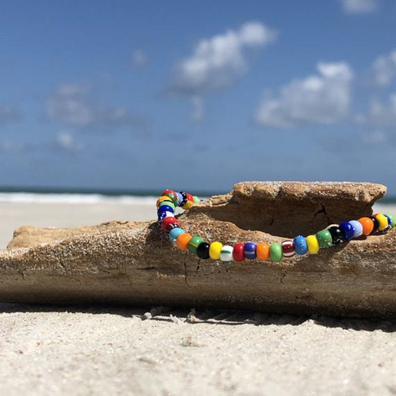 Rice bead handmade bracelet details Picture