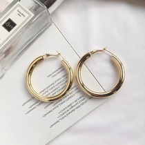 Classic round brass ear buckle, classic everything