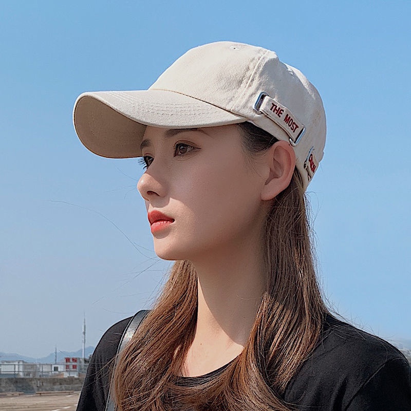 帽子女韩版潮牌 ins鸭舌帽百搭时尚防晒遮阳帽男太阳帽夏季棒球帽39