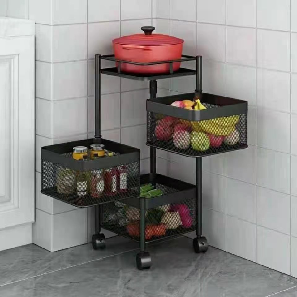 厂家直销经济型实用型家用多用多层四层转角置物架详情图6