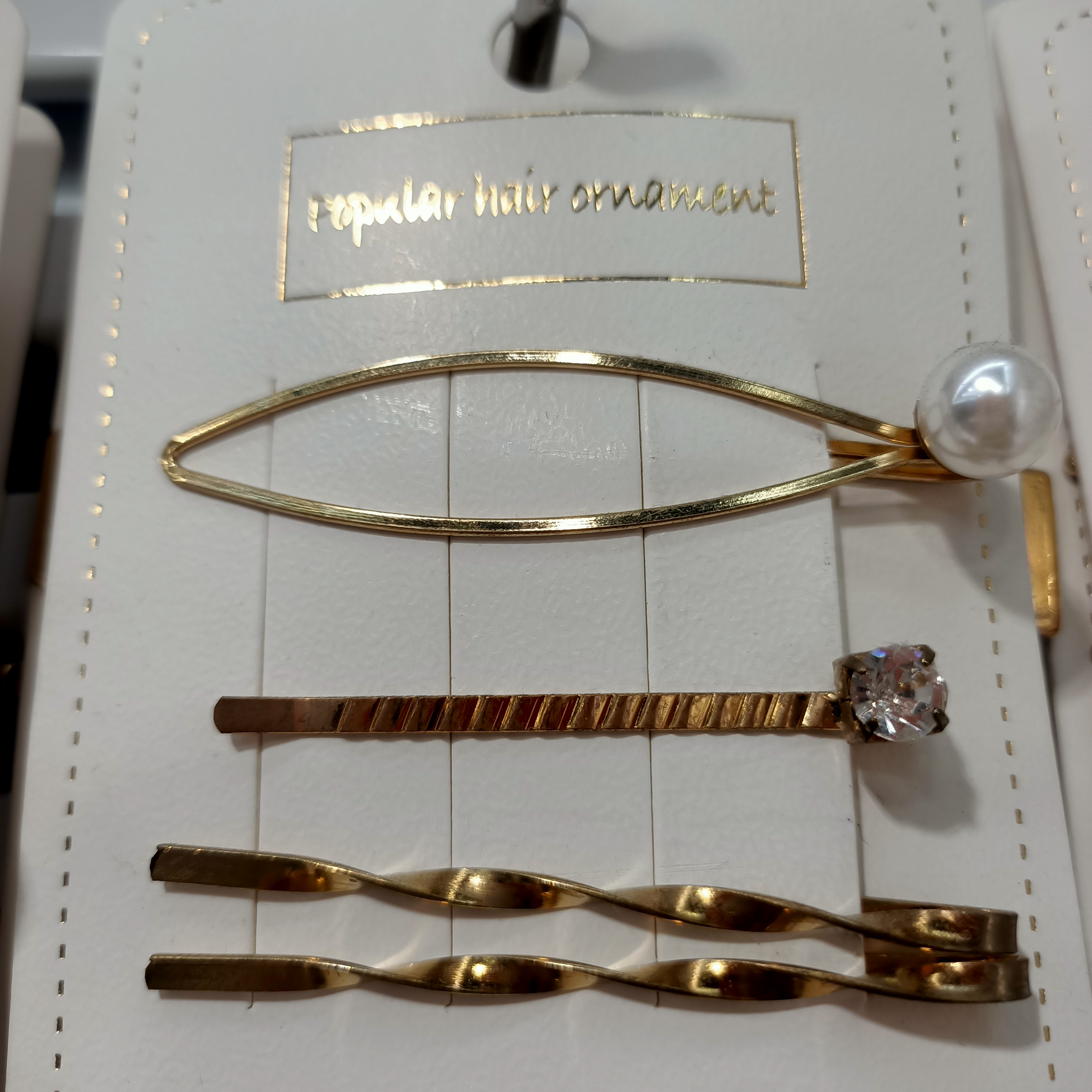 Clamp four sets of 6
