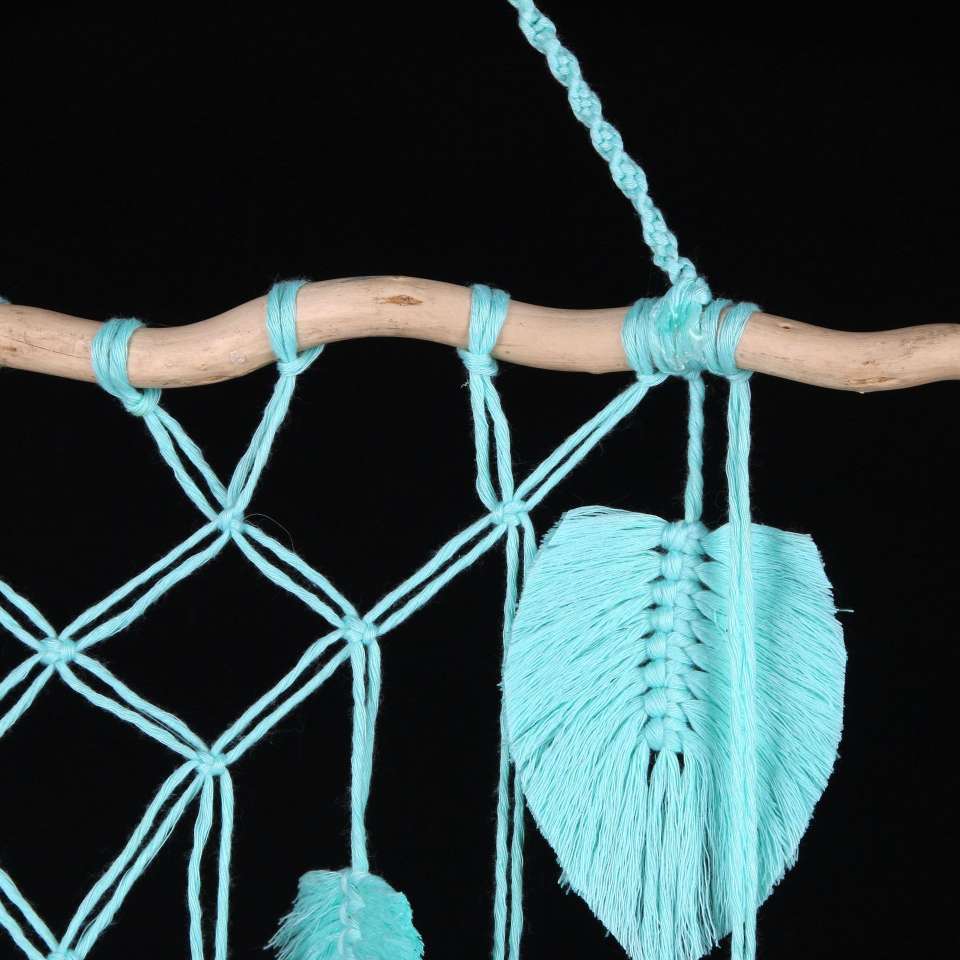Dreamcatcher materials, wind chime, forest hanging ornaments, indoor dreamcatcher hanging ornaments, ceiling hanging items, diy for capturing girls' hearts Application Scenario