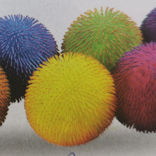 10寸单彩密毛球