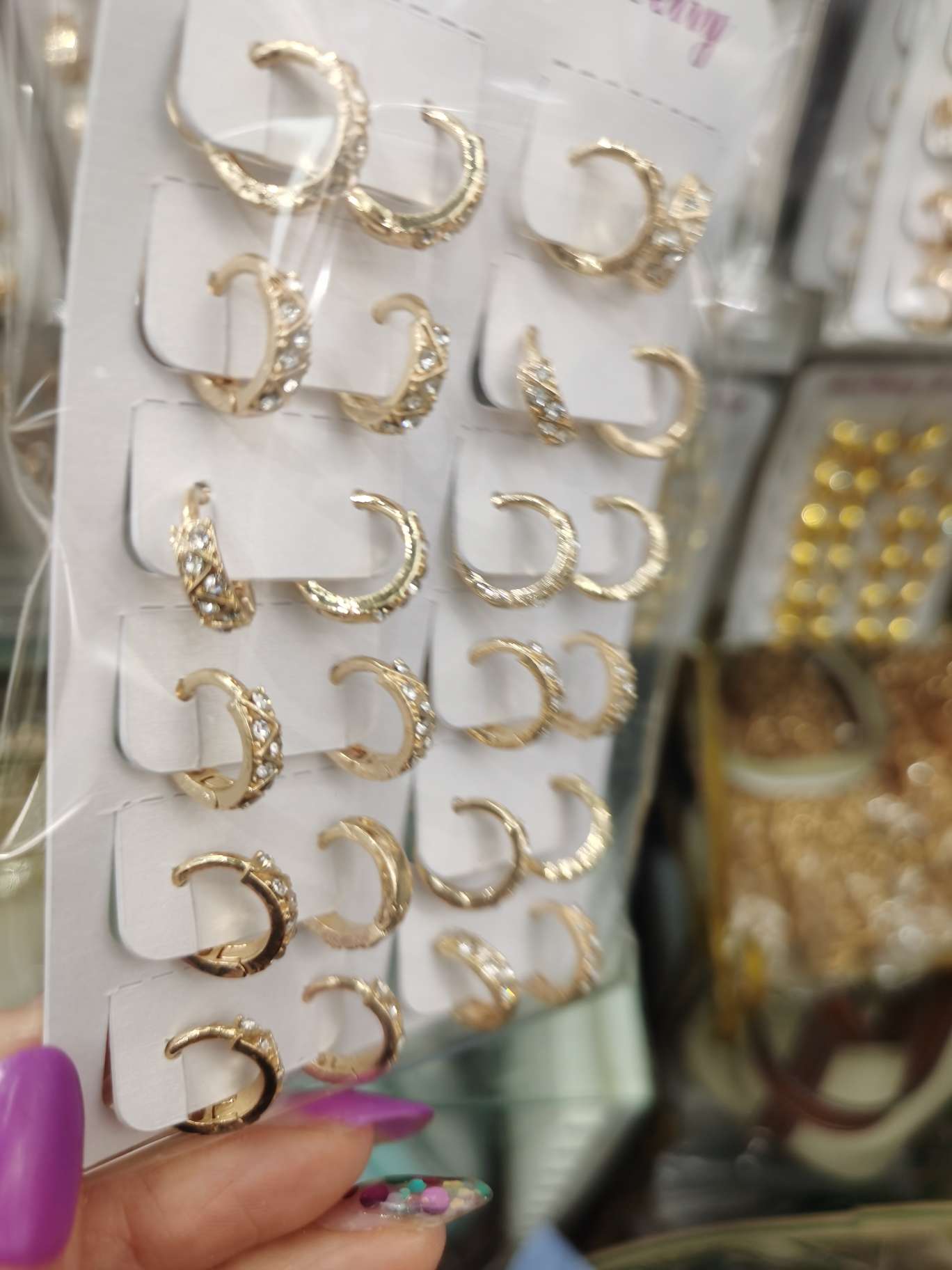 耳环耳圈耳骨钉养耳洞小众高级感素圈圆圈耳扣耳钉耳饰女耳饰饰品产品图