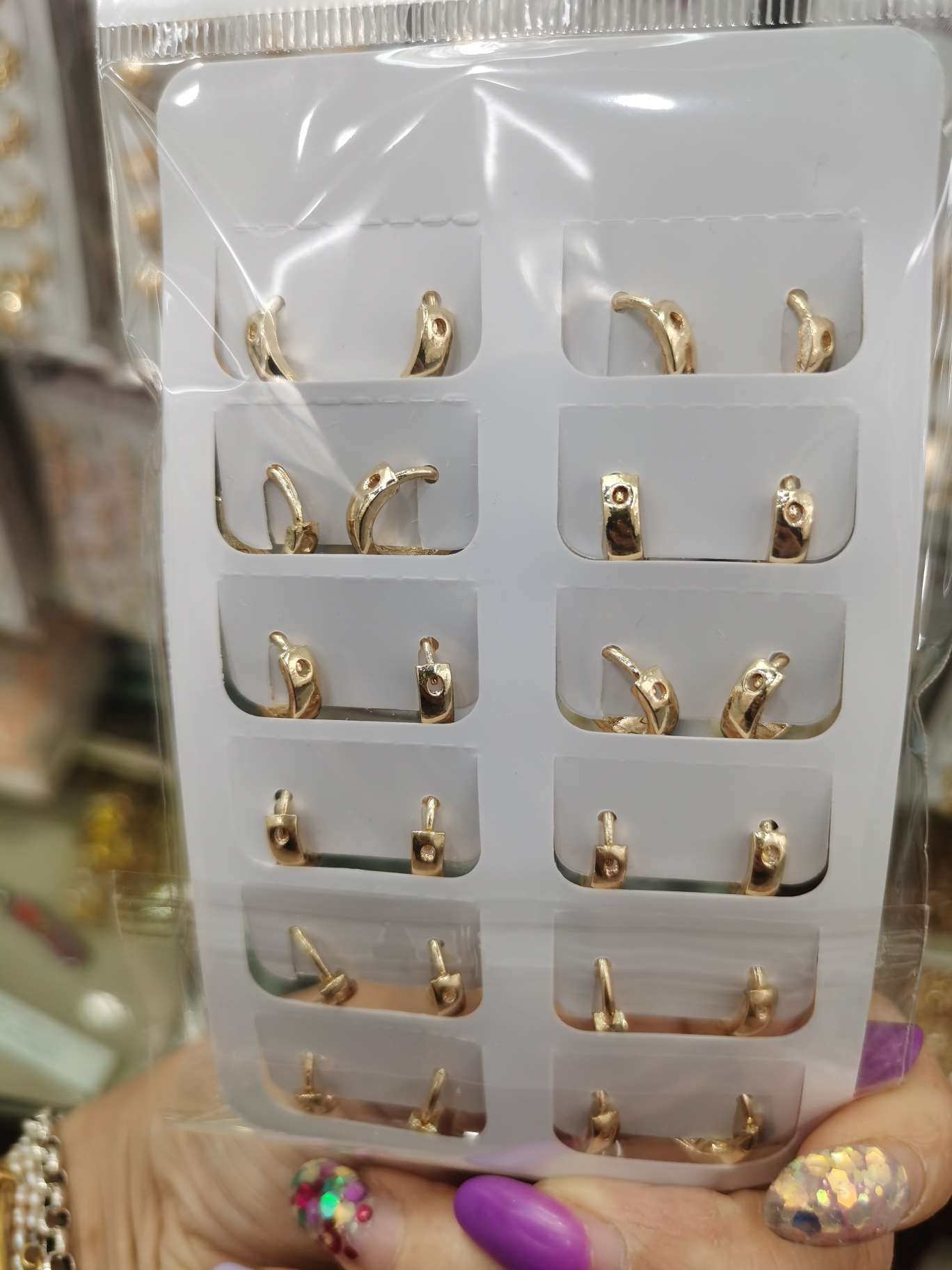 耳环耳圈耳骨钉养耳洞小众高级感素圈圆圈耳扣耳钉耳饰女耳饰饰品细节图