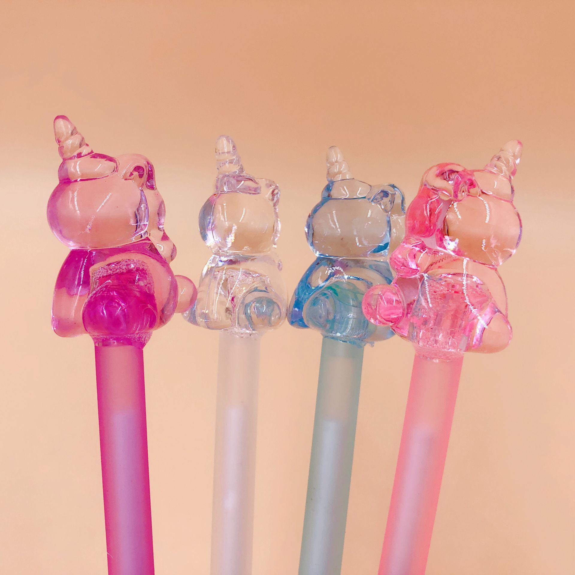 Wholesale of cute cartoon pill pens, mini telescopic student stationery, ballpoint pens and custom LOGO advertising pens from the filling and drilling manufacturer details Picture
