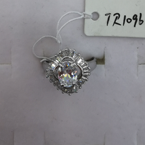 Silver ring simply fits 9
