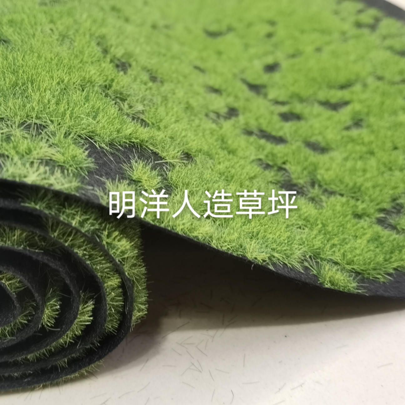 Velvet grass artificial landscape micro-landscape sand table display model decoration toy display photo background Internet celebrity photo D Moss mixed green