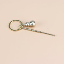 铜葫芦钥匙扣挂件五帝铜钱饰品 铜耳勺挂件汽车钥匙扣配件批发