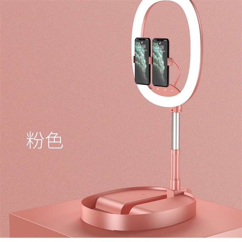 直播灯 补光灯 折叠补光灯收纳伸缩型补光灯   便携补光灯 抖音快手直播美颜灯详情图3