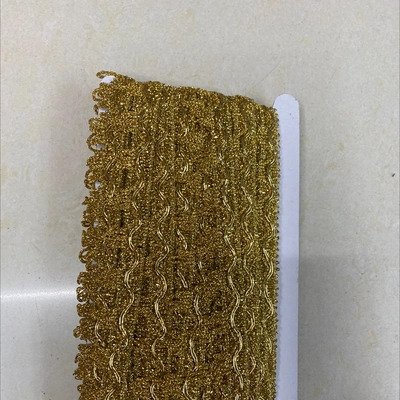 Lace With Light Gold Ribbon
