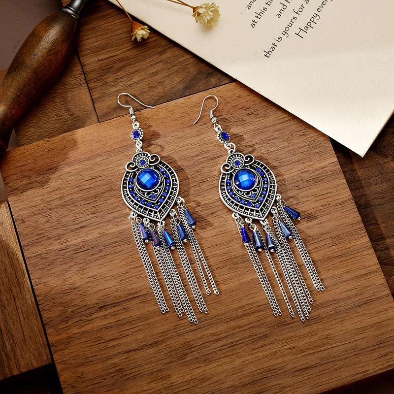 Korean style fashionable, stylish, versatile and simple tourist attraction bestseller earrings 66 Ya Xin details Picture