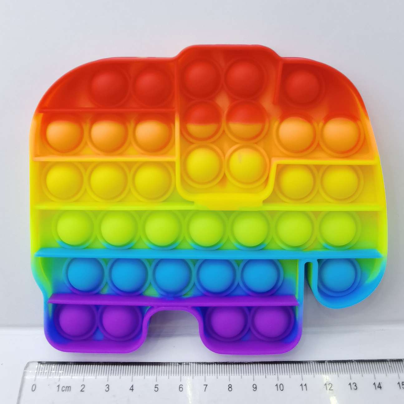 Elephant Rainbow Bubble Fun for relaxation, entertainment and stress relief detail image 1