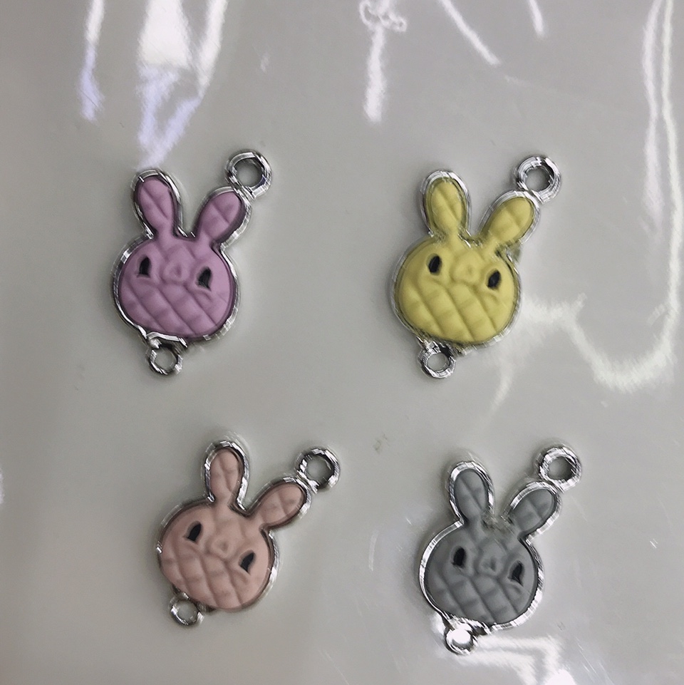 Double-hanging rabbit