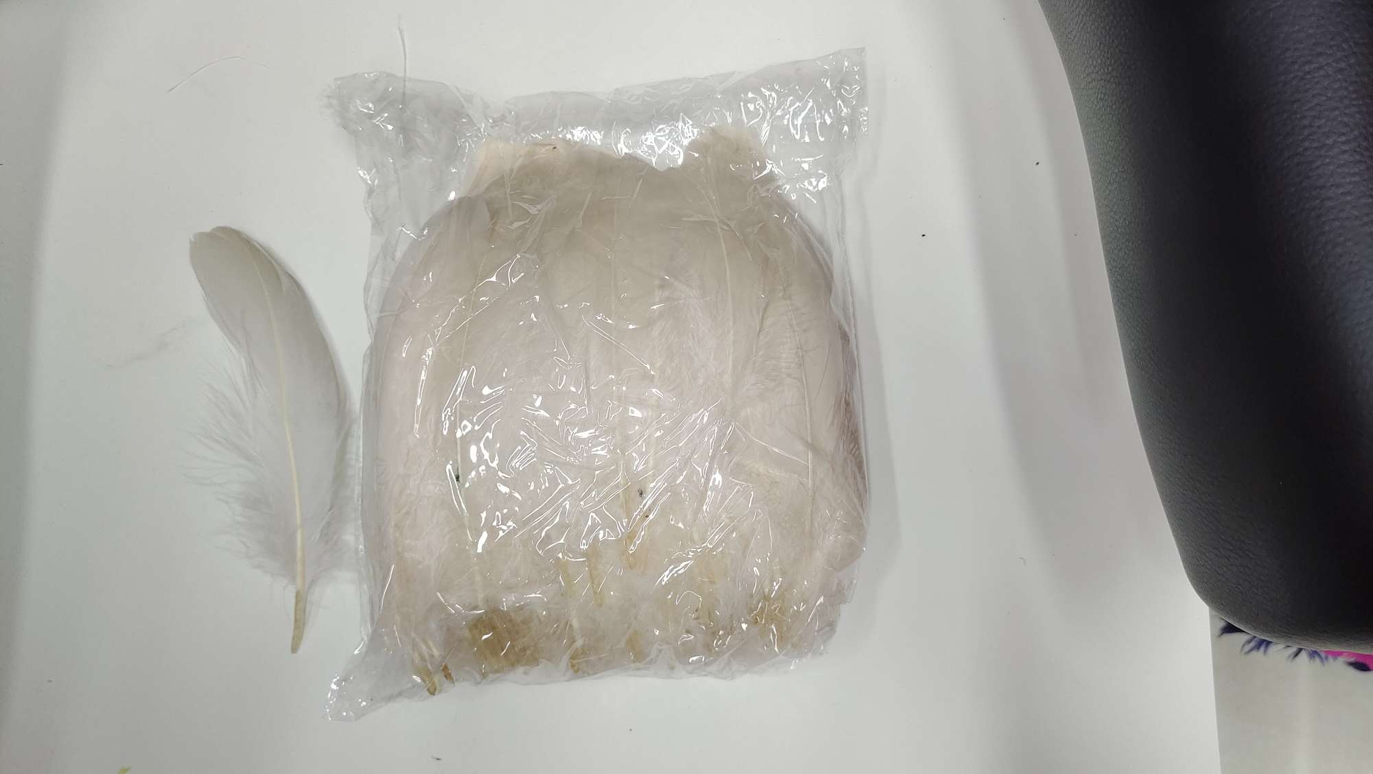 鹅中飘羽毛湖蓝详情图2