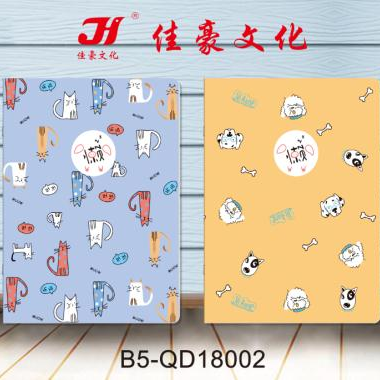 海滨纸品办公文化B5骑马钉PP记事本笔记本