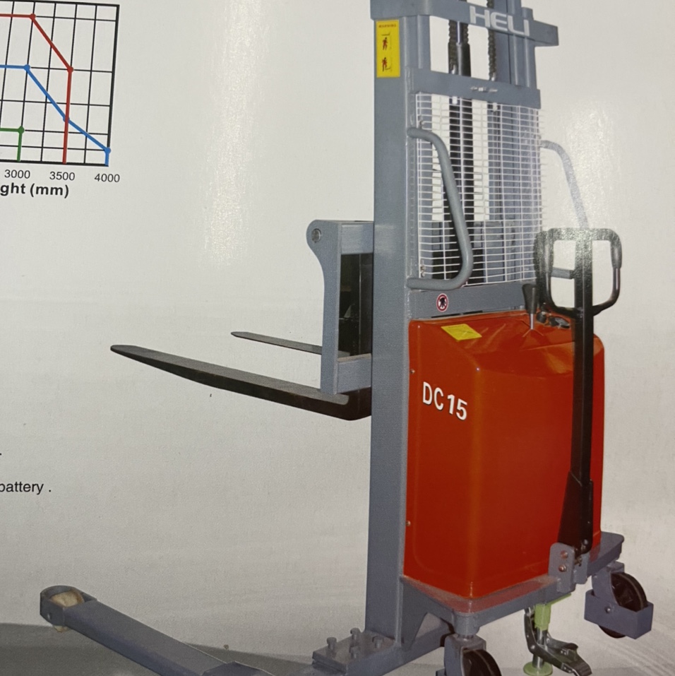 Semi-electric stacker 1T honest management fair price