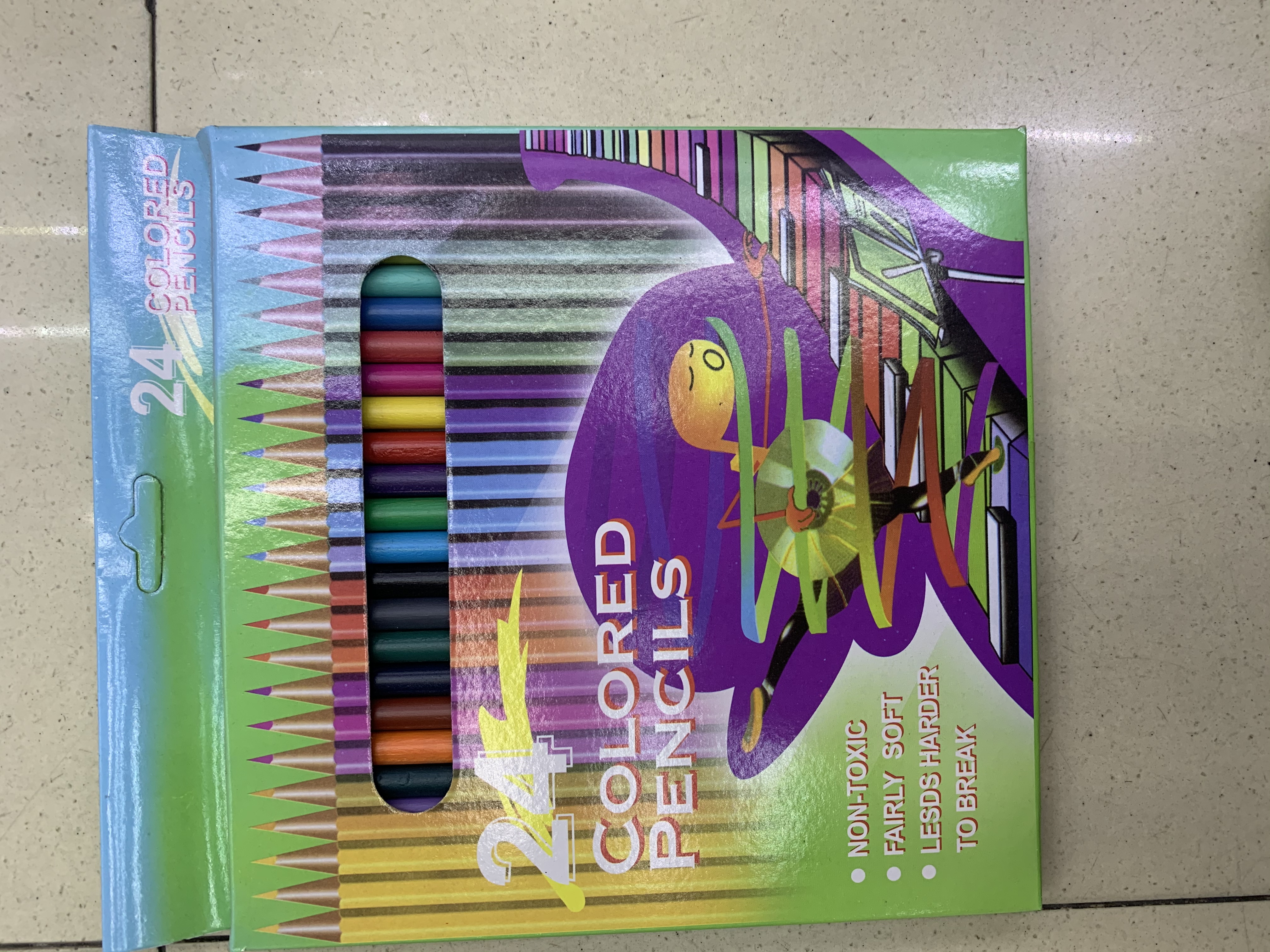 永保文具 各种精品卡通彩色铅笔 ✏️水彩笔118详情图1