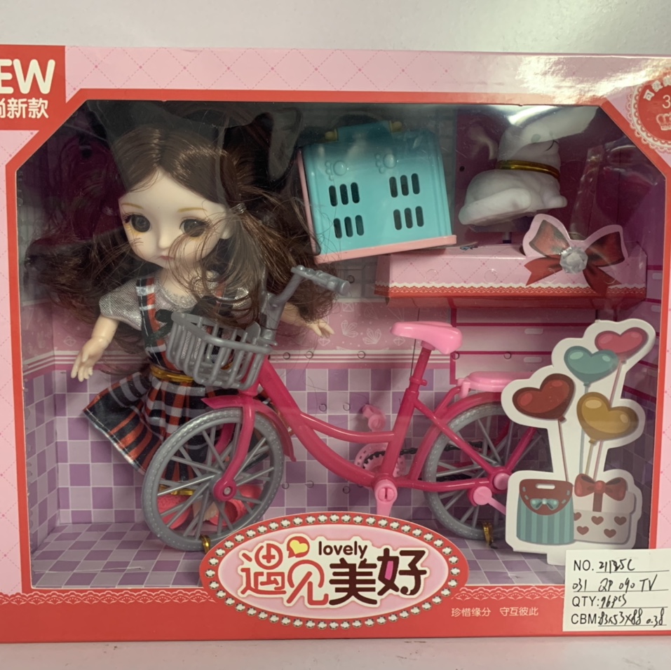 厂家批发儿童可爱玩具芭比洋娃娃女孩玩具公仔