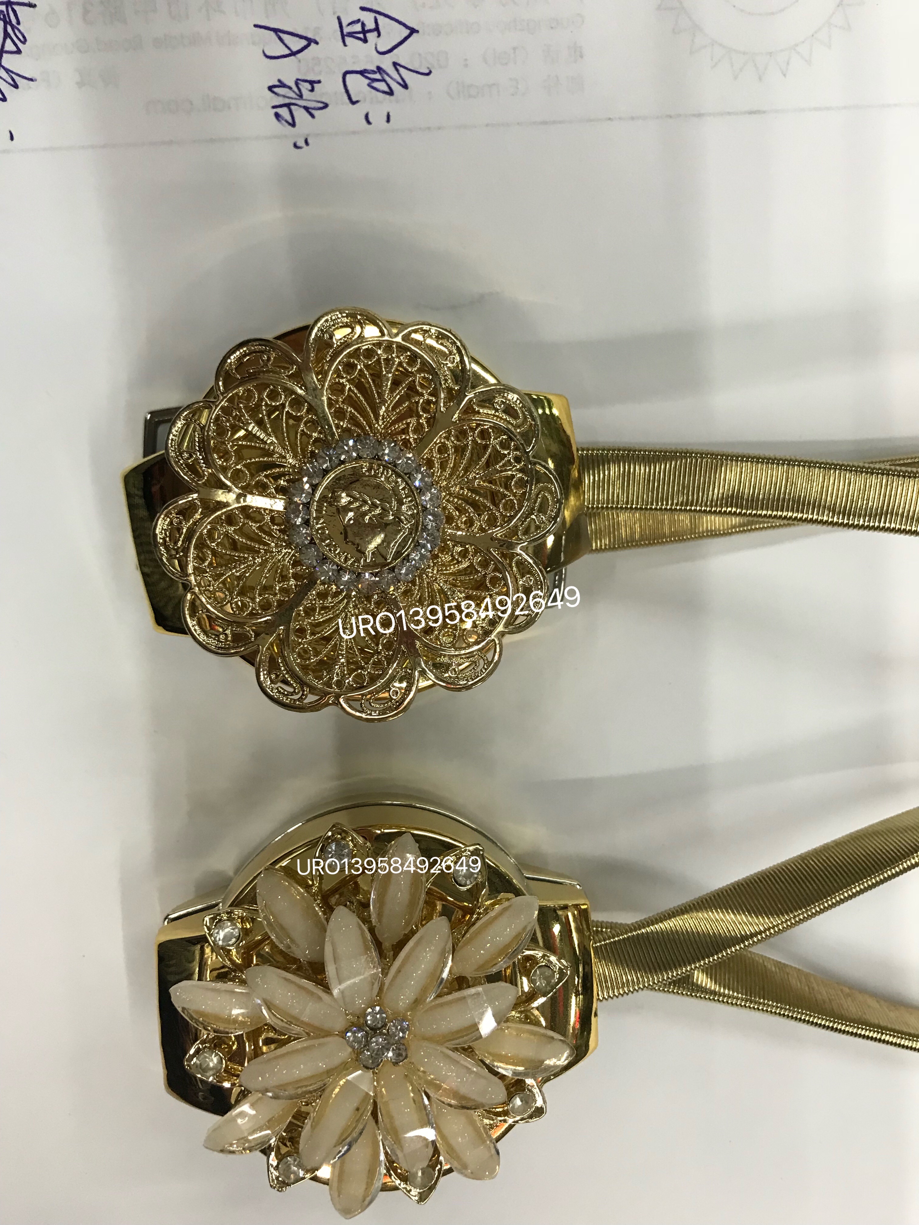 ربط أغطية الستائر بأغطية معدنية مزخرفة بمغنطيسية detail image 13