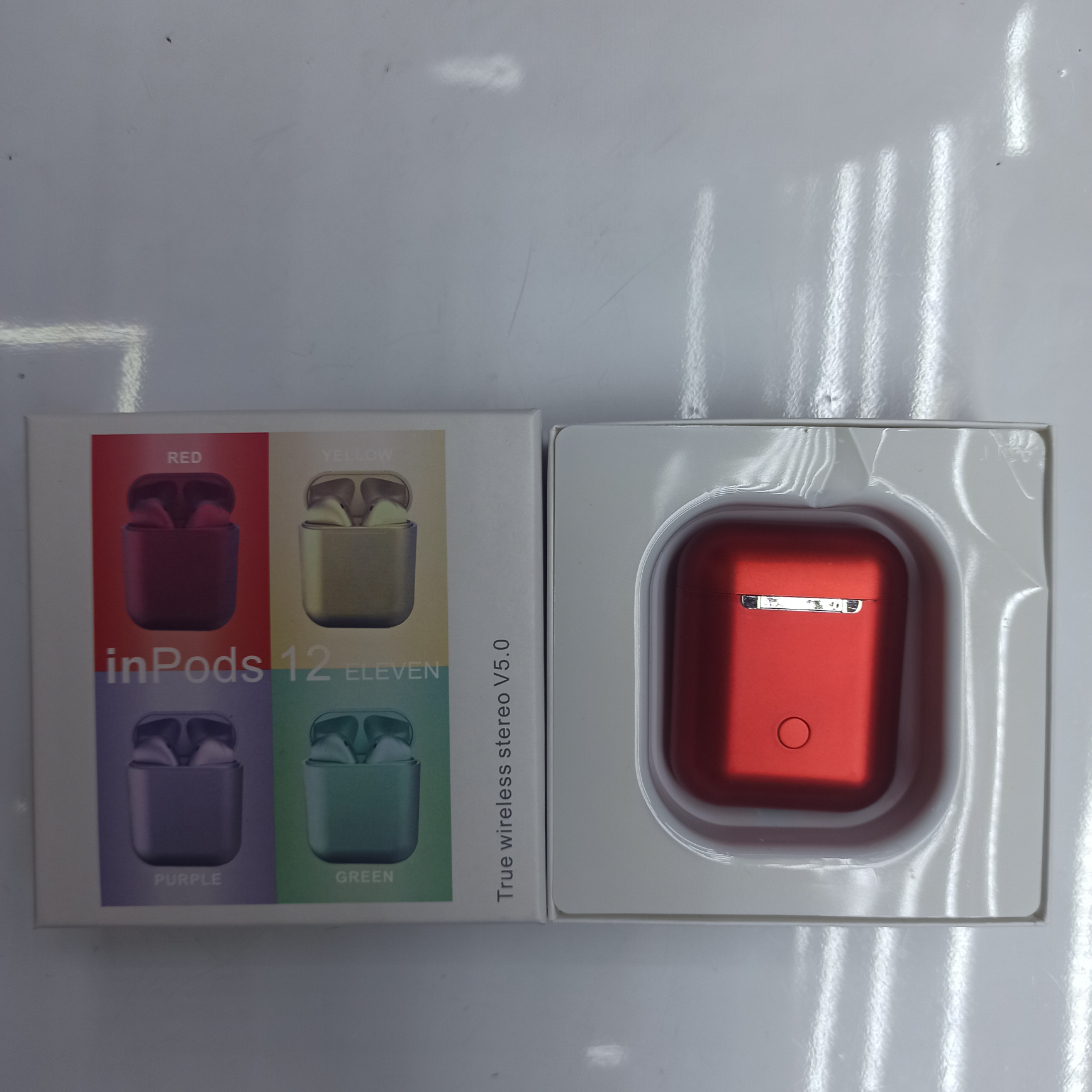 Wireless Bluetooth headset extra long standby mini earbuds inpods12