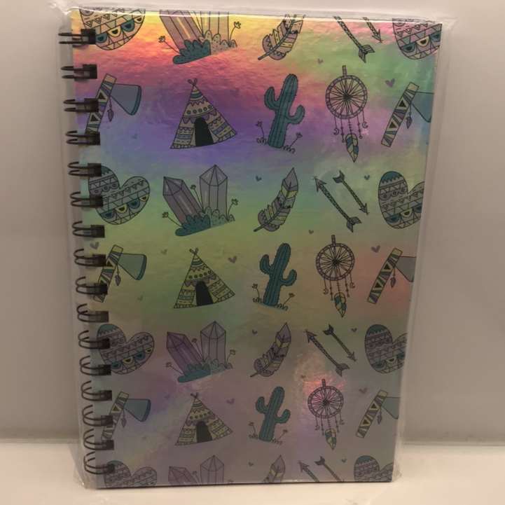 Laser gemstone notebook full figure
