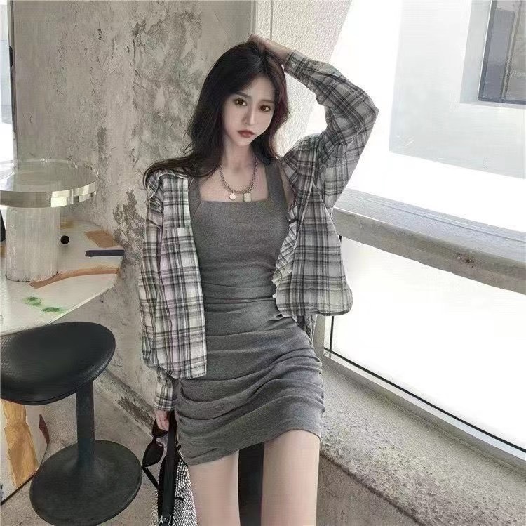 背心连衣裙套装1