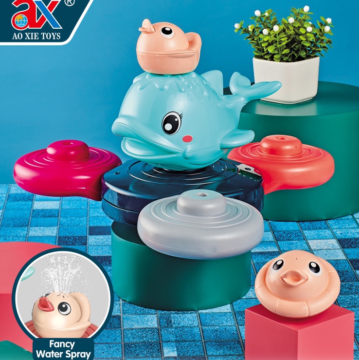 浮力喷水捕鱼套装