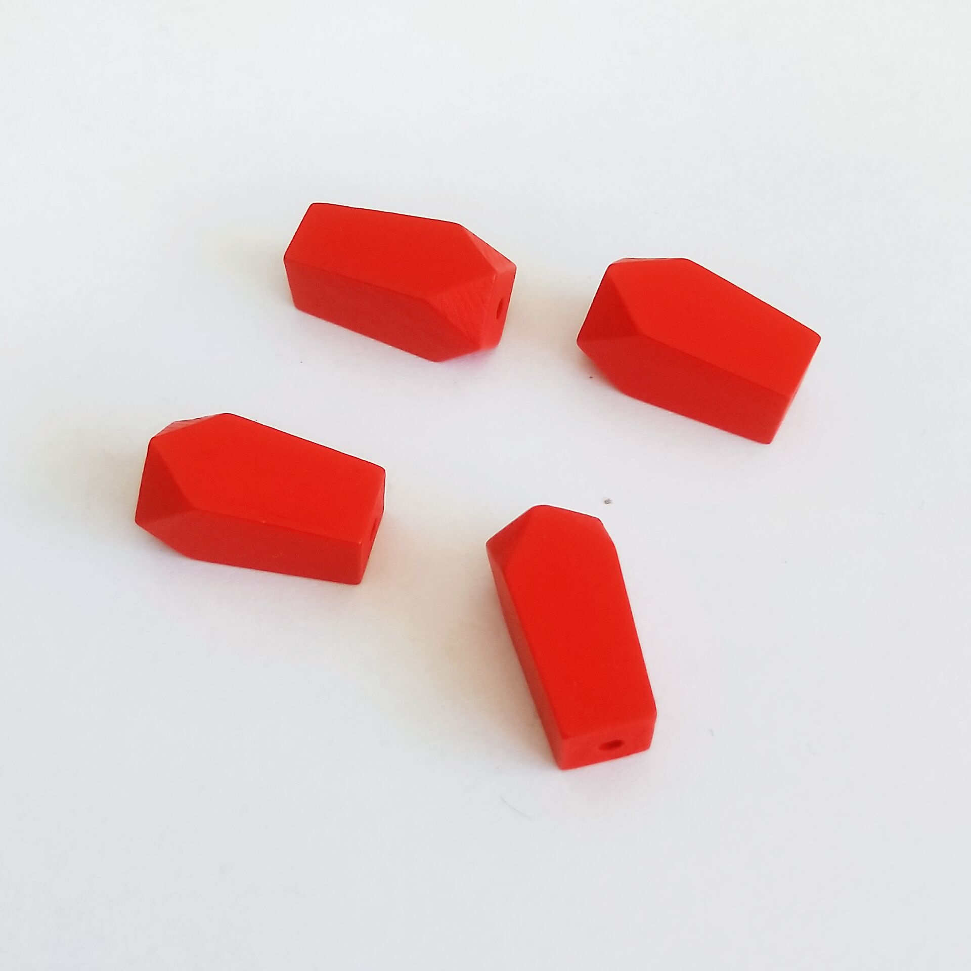 DIY earring materials: Small wooden quadrilateral pillars, homemade ethnic-style hair accessories, geometric shape earrings and accessories Specification image