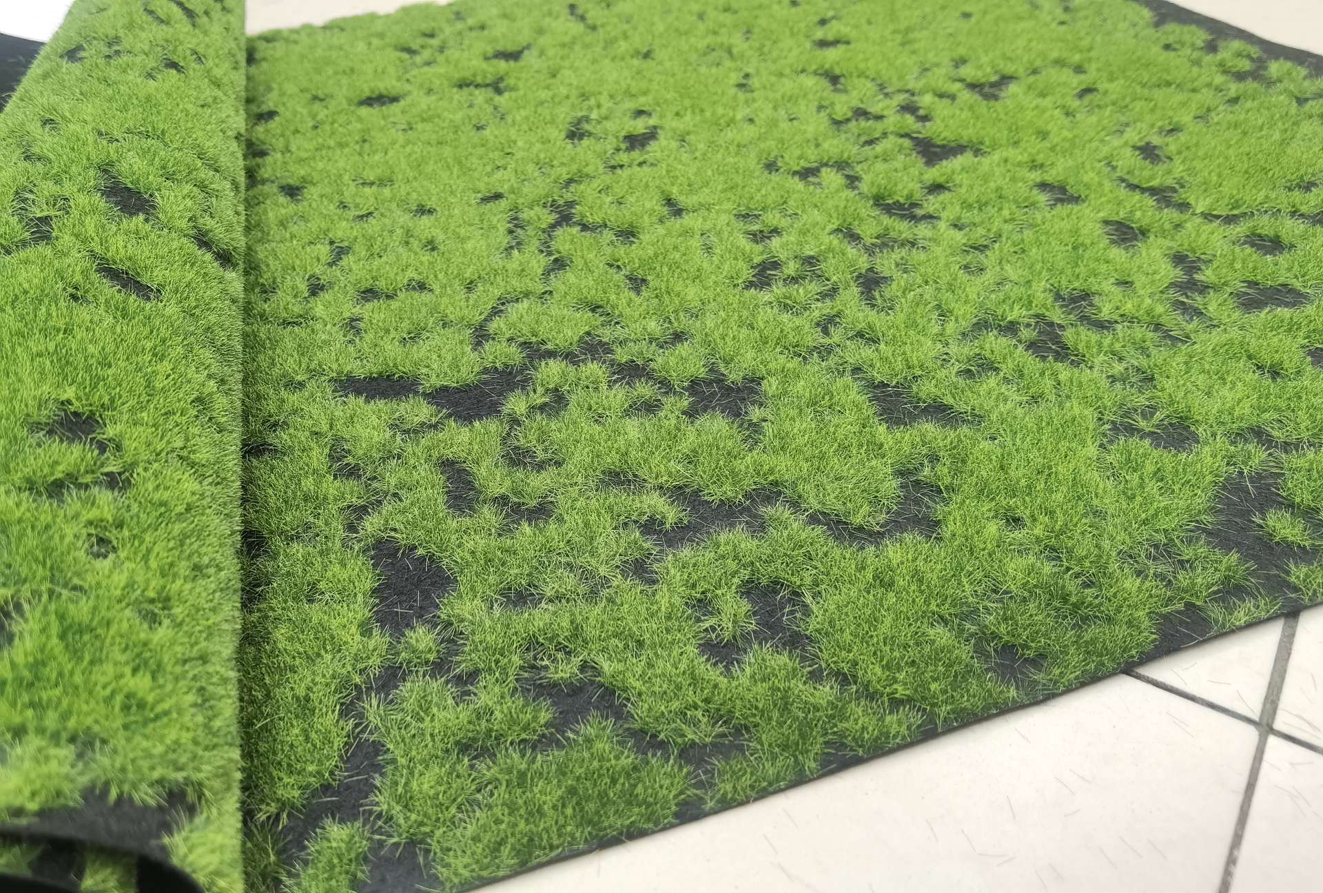 Velvet grass artificial landscape micro-landscape sand table display model decoration toy display photo background Internet celebrity photo D Moss mixed green Application Scenario