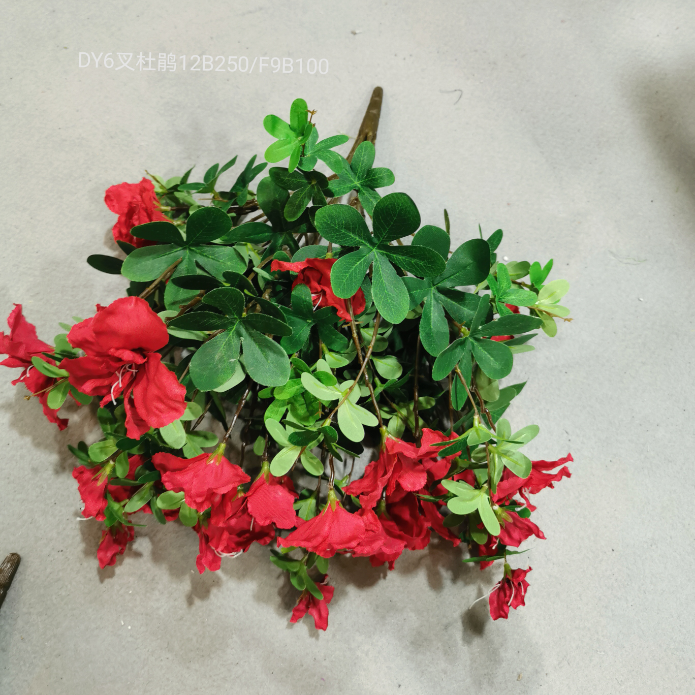 Rattan leaf plant simulation flower fake flower flower bonsai Living room hotel wedding video decoration tree cuckoo leaf tree -2