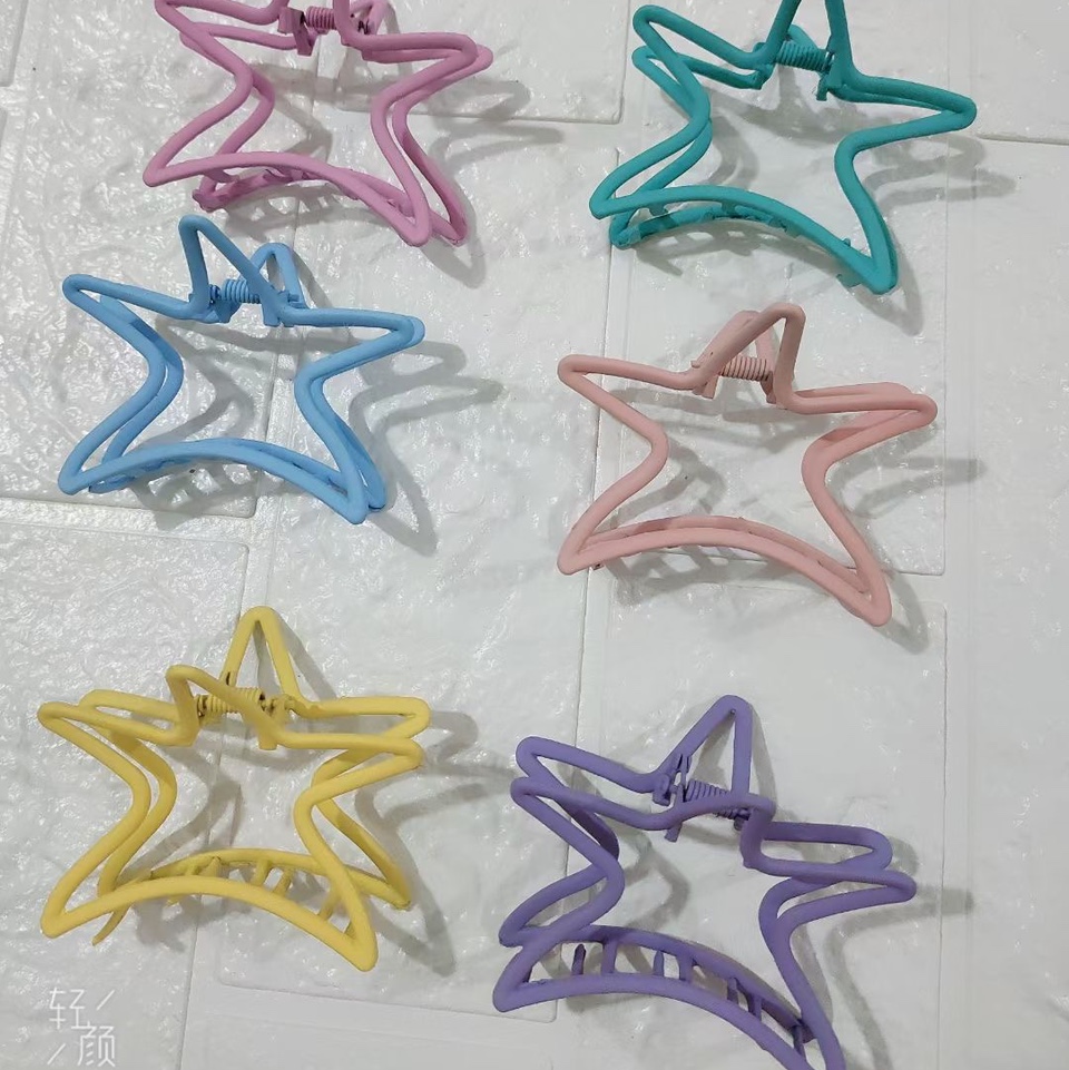 Internet-famous bestseller 65 rubber paint summer pearl Alloy with diamond straight clip, elegant alloy metal hair clip, fishtail style alloy back head updo, women's top hair clip accessory, Yibeier 039