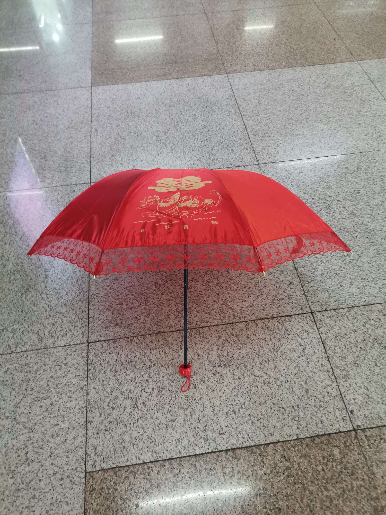 "National Trend 314 Umbrella Bridal Umbrella. details Picture